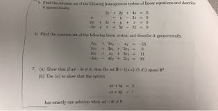 solved 5 find the solution set of the