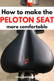 The Peloton Bike Seat More Comfortable