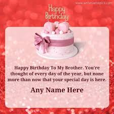 Do you ever wonder what to write in a birthday card? Happy Birthday Wishes Cards With Name Images For Free