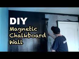 Magnetic Chalkboard Wall