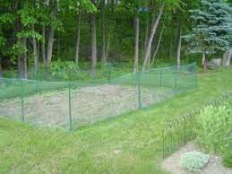 plastic garden fencing