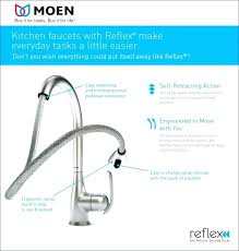 moen kitchen faucet with pull out sprayer s moen integra single handle pull out sprayer kitchen