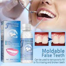 temporary tooth repair moldable tooth