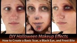 3 diy halloween makeup effects basic