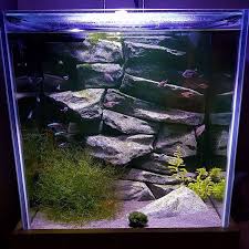 Laminated Rocks Aquadecor Fish Tank