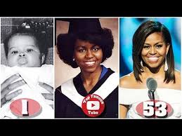 She is married to the 44th president of the united states, barack obama. Michelle Obama Transformation From 1 To 53 Years Old Youtube