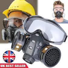 full face gas mask paint spray chemical