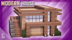 Freedom of choice in the game and modern wood house minecraft. Minecraft How To Build A Wooden Modern House 51 Youtube