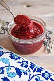 easy no cook sugar free raspberry jam