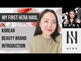 my first hera haul korean beauty brand