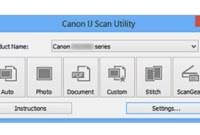 Scanner zur digitalisierung und speicherung. Canon Ij Scan Utility Software Download Canon Support Software