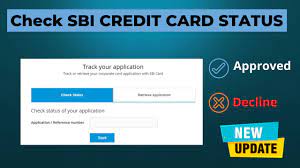 sbi credit card status kaise check kare