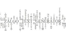 The text collects a lot of attention on social media platforms such as instagram, facebook, and twitter. Zalgo Text Generator
