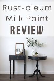 Rust Oleum Milk Paint Review