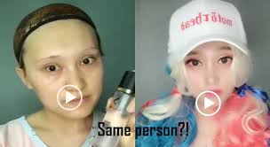 10 crazy china makeup transformation