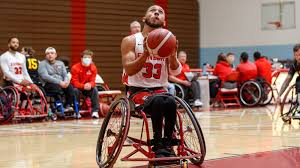wheelchair basketball splits four games