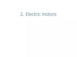 ppt 2 electric motors powerpoint