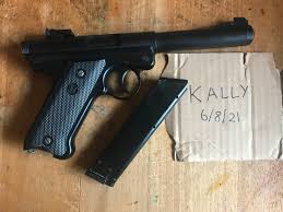 kj works ruger mk1 nbb gas pistols