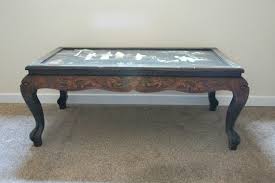 Antique Large Chinese Wood Table Coffee