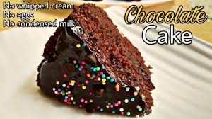 eggless chocolate cake in cooker easy