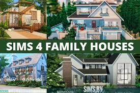 20 Sims 4 Family Houses Cozy Living