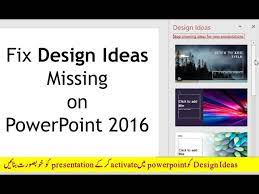 powerpoint 2016 using the design
