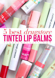 5 best tinted lip balms