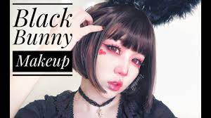 black bunny makeup tutorial