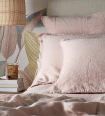 Blush Pink 100 Linen Bedding Secret