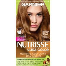 Garnier Nutrisse Ultra Color Nourishing Hair Color Creme Hl2 Warm Caramel 1 Kit