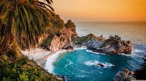 Pacific Ocean, Big Sur, California ...