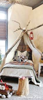 Kids Woodland Bedroom Camping Theme