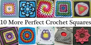 10 More Perfect Crochet Squares For Afghans