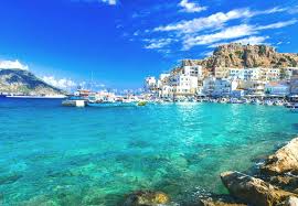 warmest greek islands