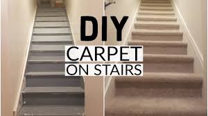 diy installing carpet on stairs you