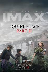 A quiet place part ii makes for an excellent continuation that offers the thrills and feels audiences fell for previously. A Quiet Place Part Ii The Imax Experience Movie Trailer And Schedule Guzzo