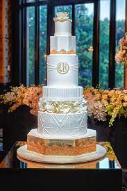 See more bejewled wedding cakes you don't need to know your art deco from your art nouveau to admire this cake's geometric gatsby style. The Ultimate Great Gatsby Wedding Great Gatsby Wedding Gatsby Wedding Gatsby Wedding Theme