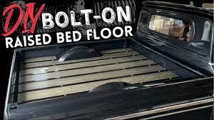 c10 diy bolt on raised bed floor for