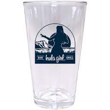 imprinted crystal clear pint glasses