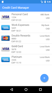 I have just 1 issue. Credit Card Manager Credit Card Expense Manager Apps On Google Play