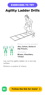 agility ladder drills workoutlabs