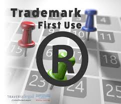 a trademark first use in commerce