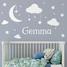 Personalised Princess With Stars Wall