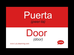say door in spanish