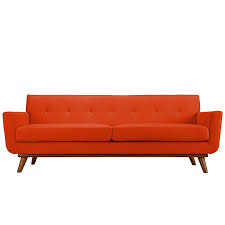 vogue sofa burnt orange lux lounge