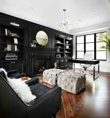 living room decorating ideas with black