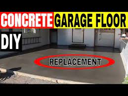 replacing concrete garage floor