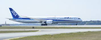 ana all nippon airways takes delivery