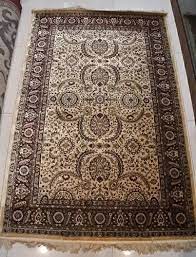 kashmiri silk carpets