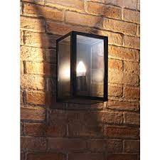 Auraglow Outdoor Glass Box Wall Light
